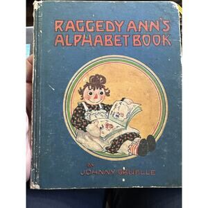 Raggedy Ann's‎ Alphabet Book (1925) Vintage Hardcover First edition